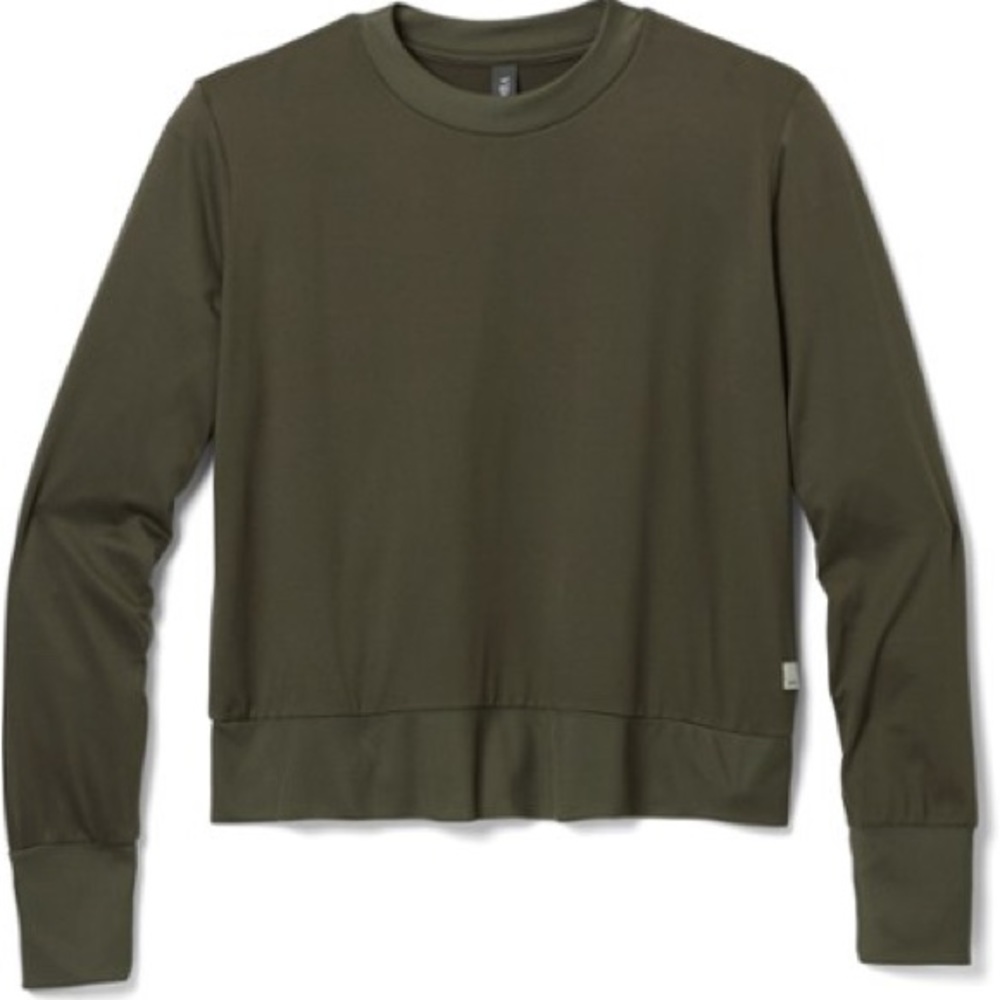 Vuori daydream crew. Green. Size small.